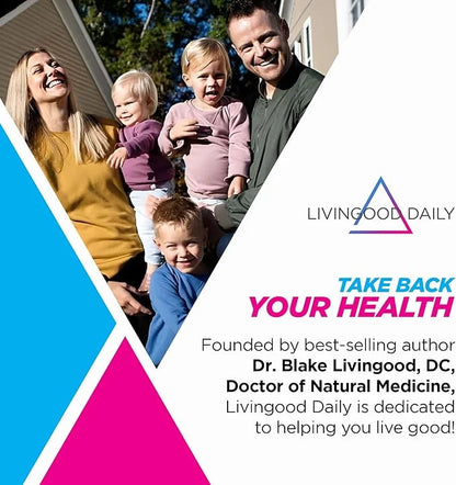 Livingood Daily Methylated Multivitamin for Women & Men, Multi Vitamin - Mineral Supplement Capsules with Iron, B Complex,...