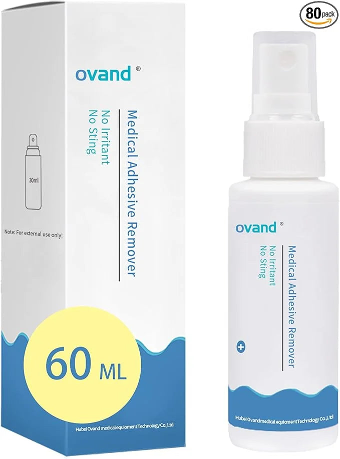 Adhesive Remover Spray: Adhesive Remover for Skin 60mL)