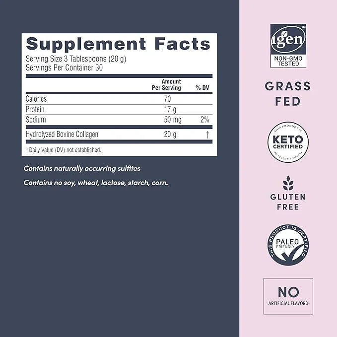 NeoCell Super Collagen Peptides, 20g Collagen 21.2 oz., 1 Canister