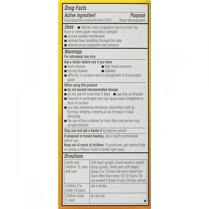 Dristan 12-Hour Nasal Spray 0.50 oz 8)