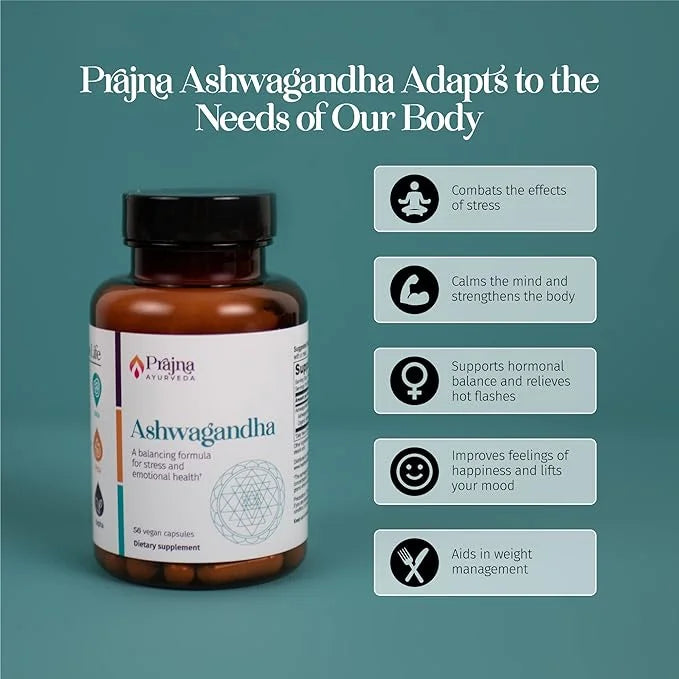 Dr. Chaudhary’s Prajna Ayurveda Ashwagandha is