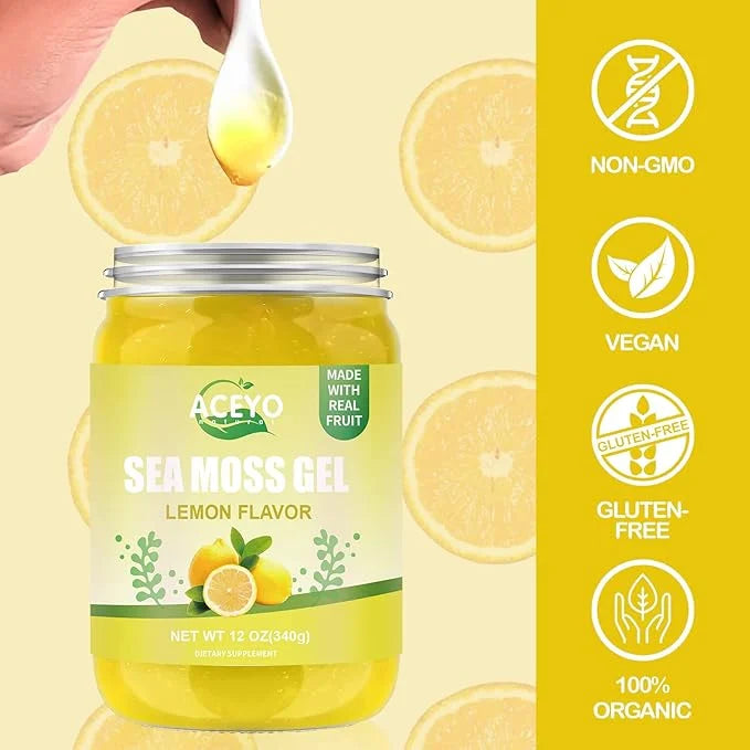 (12 OZ) Irish Sea Moss Gel 102 Vitamins