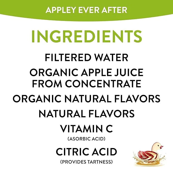 Honest Kids Appley Ever After, Organic Juice Drink, 6 Fl oz Juice Boxes, Pack Of 40, Apple - Product Image