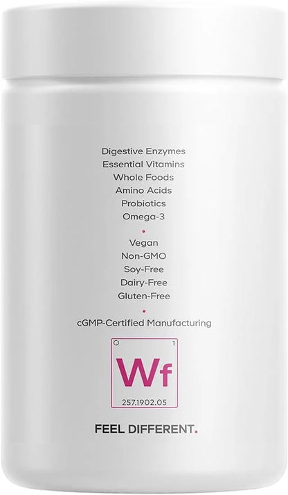 Codeage Women’s Daily Multivitamin, 25+ Vitamins & Minerals, Fermented, Organic Whole Foods, Probiotics Supplement - Vitam...