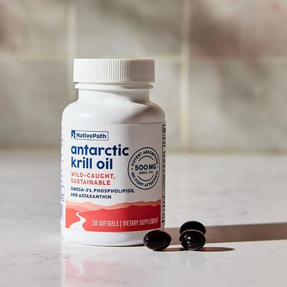 NativePath: Antarctic Krill Oil Omega-3 Fatty 90-Day Supply