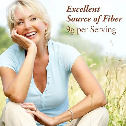 Garden of Life Fiber Supplement, Raw 10 Servings, 15 Organic Omega-3 ALA, 4g Soluble 5g Insoluble