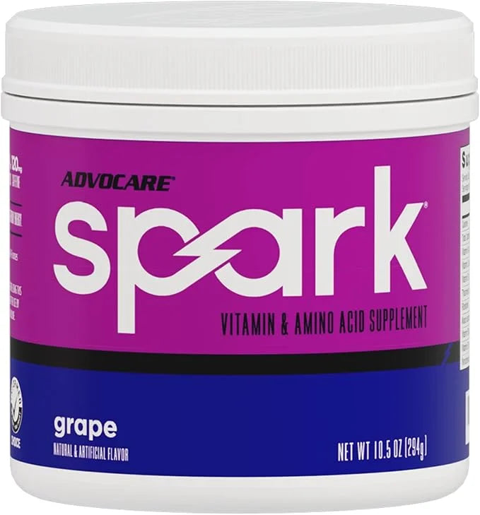 AdvoCare Spark Vitamin & Amino Acid Supplement - Focus & Energy Drink Powder Mix with Vitamin A, B-6, C & E - Also Include...