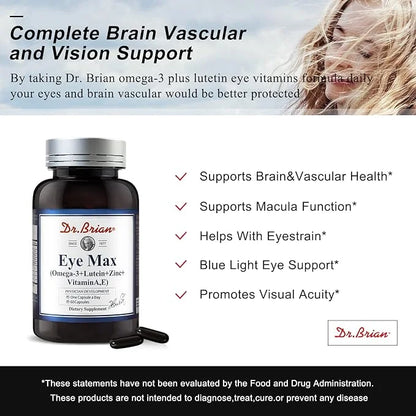 Dr.Brian Eye Vitamins 5 in 1 20mg, Omega 3 Fish 730mg, Vitamin 60Caps