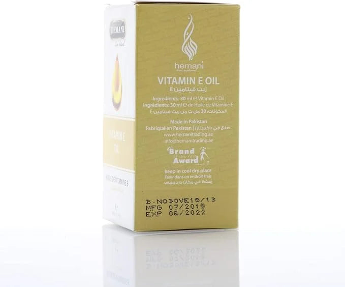 Hemani Vitamin E Oil 30mL (1 100% Edible