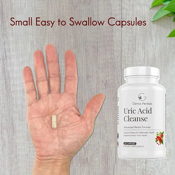 Uric Acid Cleanse – Supports Kidney, 60 Capsules