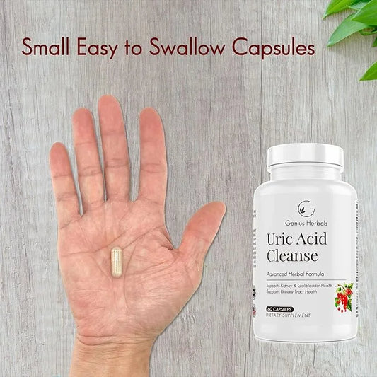 Uric Acid Cleanse – Supports Kidney, 60 Capsules