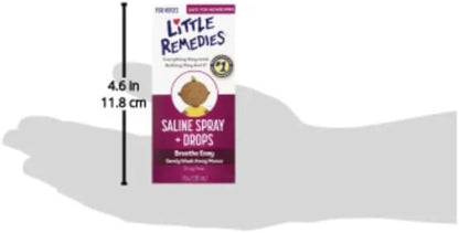 Little Remedies Noses Saline Spray Drops, 1 Fl