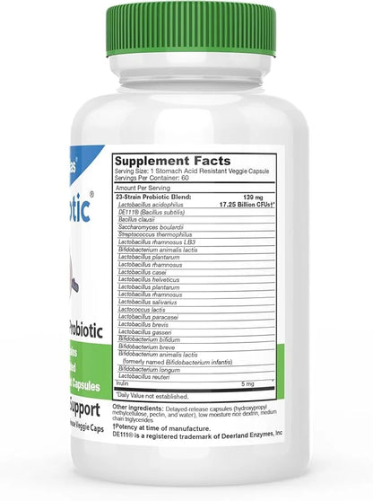DrFormulas' Best Probiotics for Women & Men 60 Count