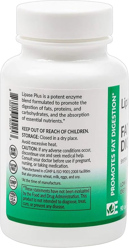 Lipase Plus - Keto diet, digestive 90 count