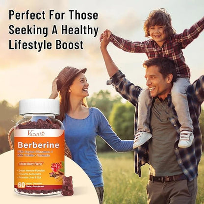 2 Pack Berberine Gummies with Ceylon 120ct