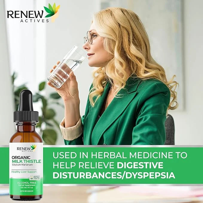 Renew Actives Milk Thistle Liquid Extract 4 fl
