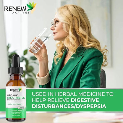 Renew Actives Milk Thistle Liquid Extract 4 fl