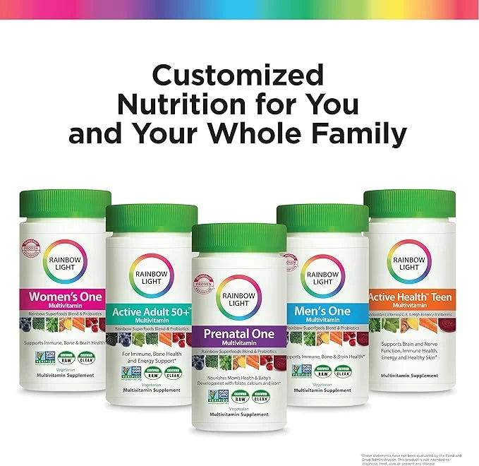 Rainbow Light Multivitamin for Teens, Vitamin 90 Tablets