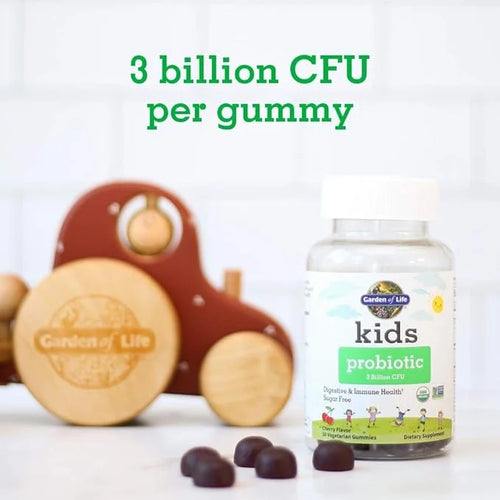 Garden of Life Kids Probiotics Gummies, Chewables 3 Billion 5 Billion