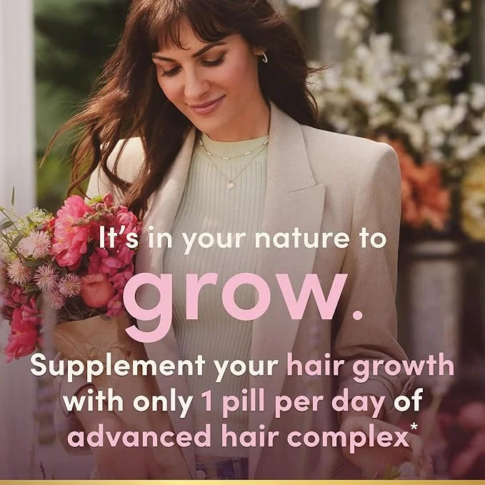 Nature's Bounty Hair Growth Supplement, 1 30 Capsules