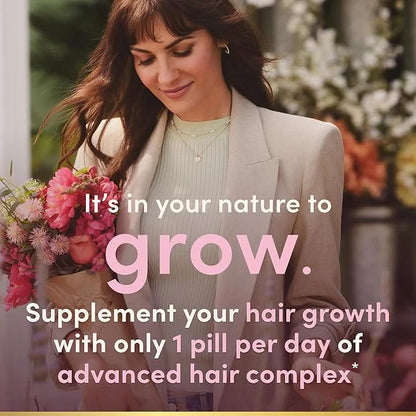 Nature's Bounty Hair Growth Supplement, 1 30 Capsules