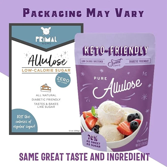 Sweet Logic Keto Baking Mix - Pure Allulose - Gluten-Free - Dairy Free - Diabetic-Friendly All Natural - Allulose - Stevia...
