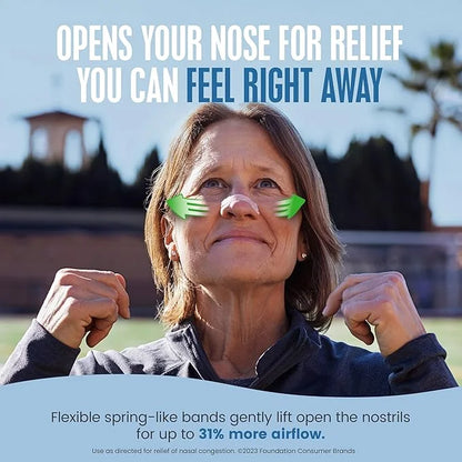 Breathe Right Nasal Strips Lavender Scent 26ct (packaging