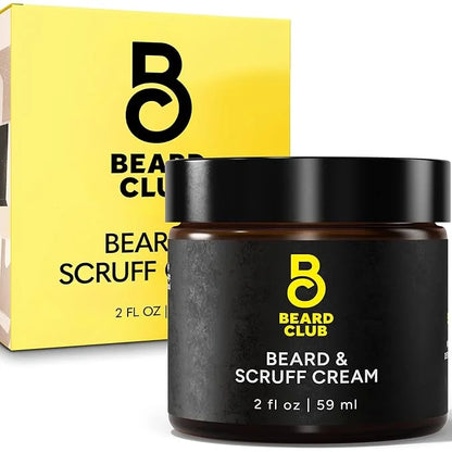 The Beard Club Biotin Beard Cream - Moisturizing and Hydrating Shea Beard Butter for Healthier Facial Hair & Skin - Produc...
