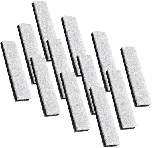 12X Replacement Premium Water Filter Compatible with NPET WF020 Water Fountain. Rectangular-Shaped, Washable Pet Fountain ...