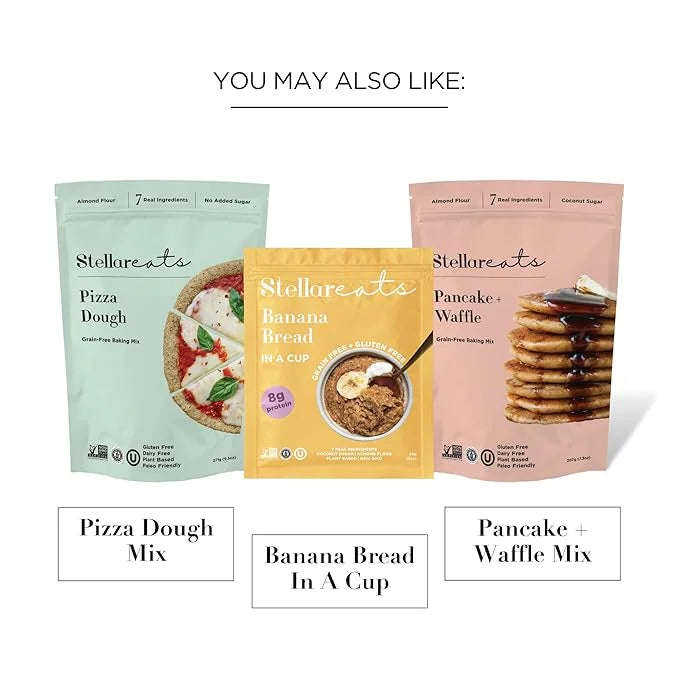 Stellar Eats Grain-Free Baking Mix | Gluten-Free, Dairy-Free, Plant-Based, Paleo-Friendly | Buttery & Decadent Flavor | Al...