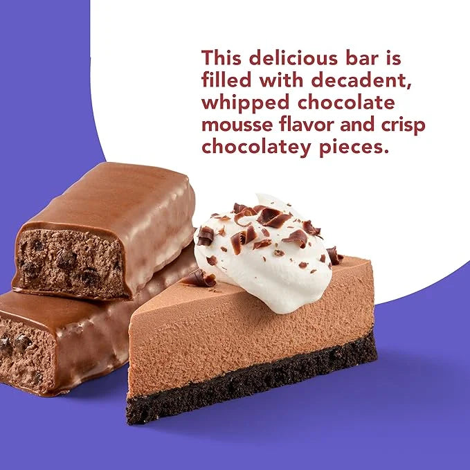 think! Delight, Keto Protein Bars, Healthy Low Carb, Gluten Free Snack - Chocolate Mousse Pie, 10 Count (Packaging May Var...