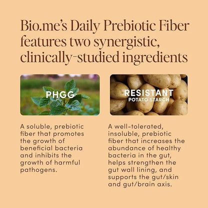 Daily Prebiotic Fiber Chocolate-Fiber Supplement Powder for Digestive Health & Gut Health - Fiber Powder Prebiotics, Non-G...