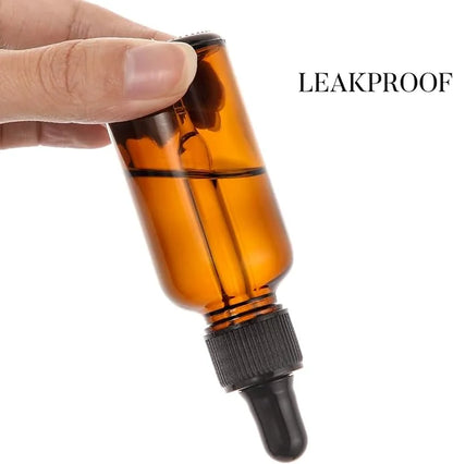 4 Pack, 2 oz Dropper Bottles with 2pcs Glass Pipettes(1ml) - Essential Oils Bottles for Health, Personal Care & Beauty - 6...