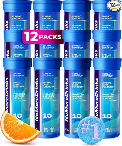 NoMoreDrinks Anti Alcohol Craving Supplement | Liver Detox & Combat Cravings | Energy Support Alcohol Replacement Drink | ...