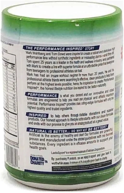 Performance Inspired Nutrition Plant Protein Powder 20G - 1B Probiotics 1.5lb