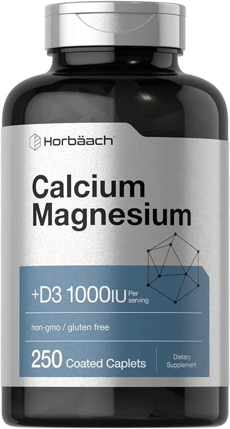 Horbäach Calcium Magnesium & D3 250 Coated