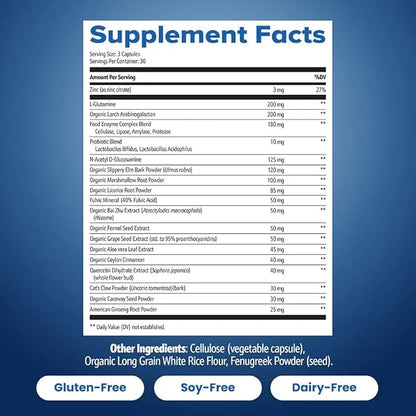 Gut Repair 360: Natural Formulated Formula