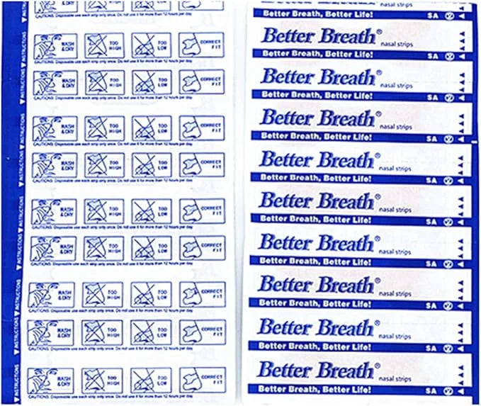 10 Pcs Nasal Strips for Reduce 55mm*16mm
