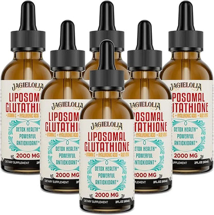 2000MG Liposomal Glutathione Liquid, Made in 12 Floz