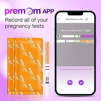 Premom Pregnancy Test Strips (50 Count)