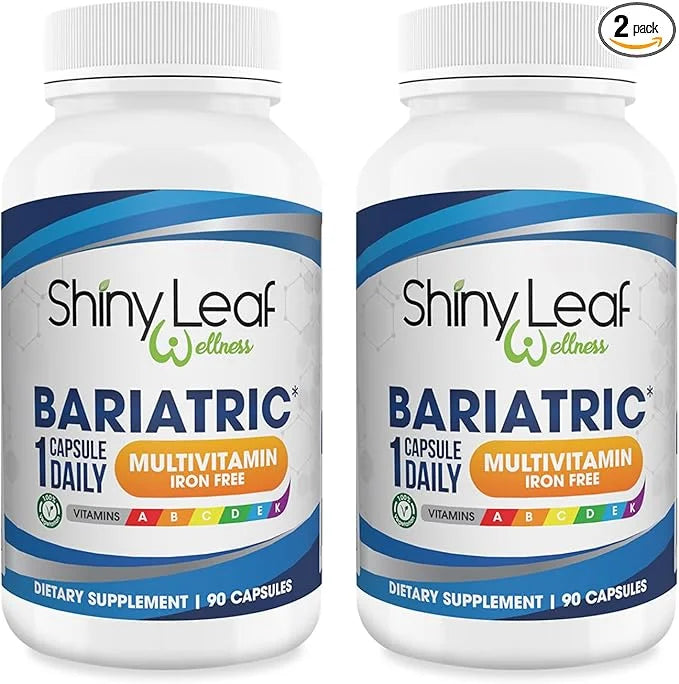 Shiny Leaf Bariatric Multivitamin Iron-Free Capsules (6 Months 180 Caps)
