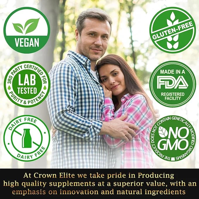 Crown Elite Premium High Absorption Magnesium 500mg, 2 2 Month
