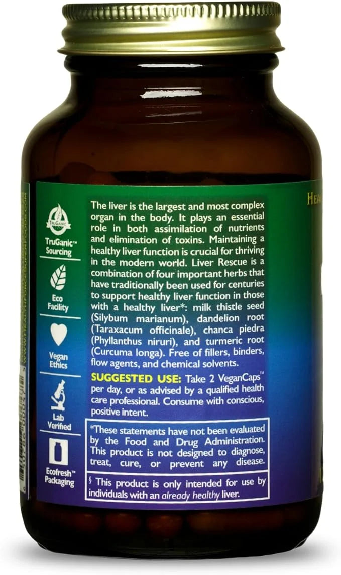 HEALTHFORCE SUPERFOODS Liver Rescue 120 Capsules 3)
