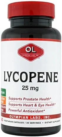 Olympian Labs Lycopene 25mg, Powerful Antioxidant 60 Vegan