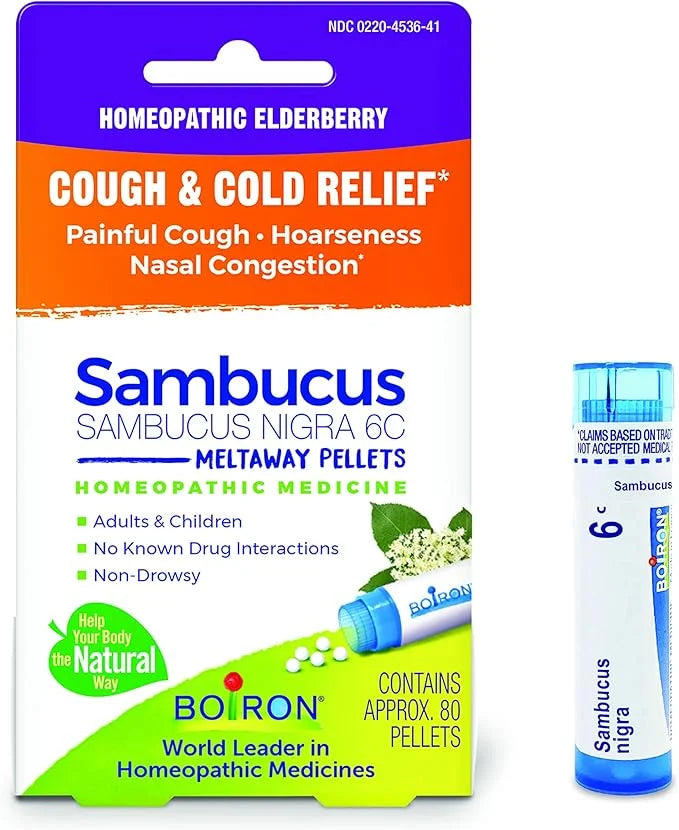 Boiron Sambucus Nigra 6c Homeopathic Elderberrry