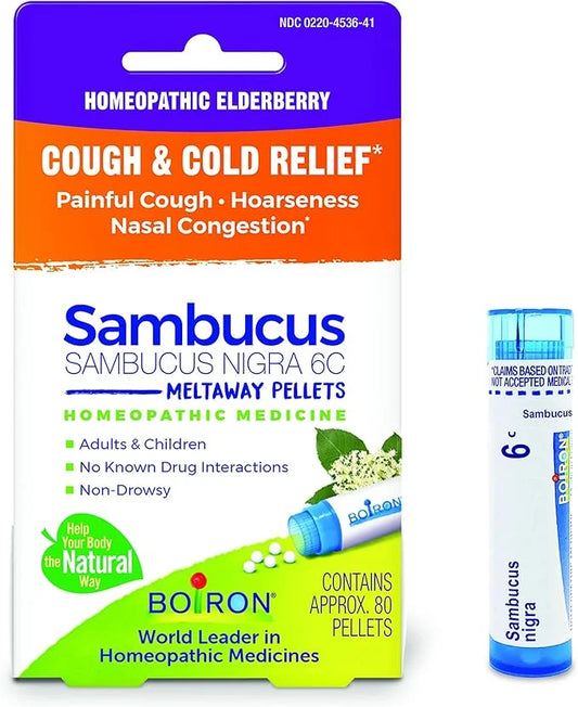 Boiron Sambucus Nigra 6c Homeopathic Elderberrry