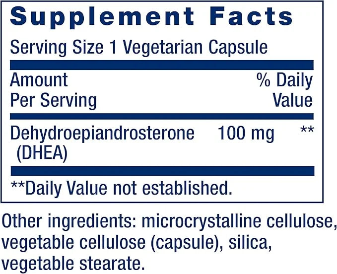 Life Extension DHEA - For Hormone Balance, Immune Support, Sexual Health, Bone & Cardiovascular Health and Anti-Aging and ...