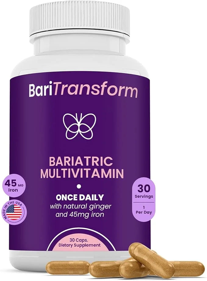 Bariatric Multivitamin with Iron Capsule – 30 Ct