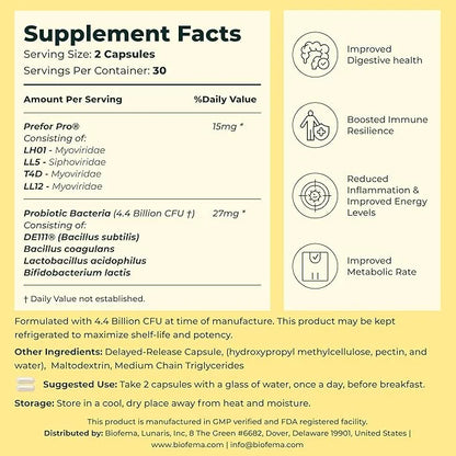 Balance Boost Women Probiotics 60 Delayed-Release DE111® - 4.4 BLN