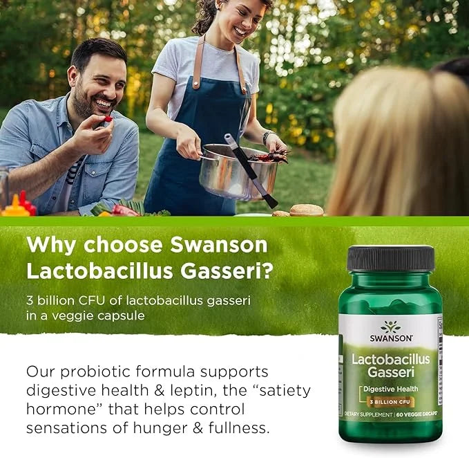 Swanson Lactobacillus Gasseri 3 Billion (60 Veggie